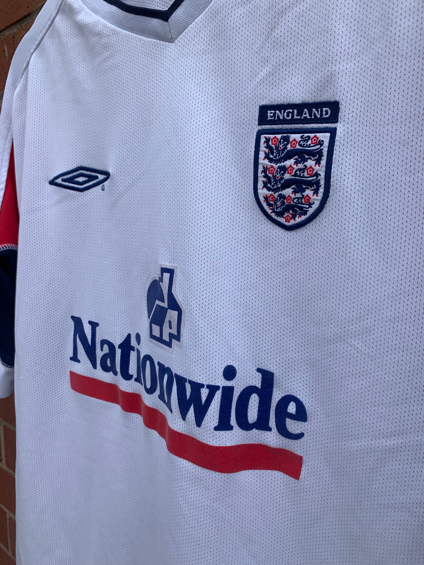 2002 ENGLAND TRAINING SHIRT