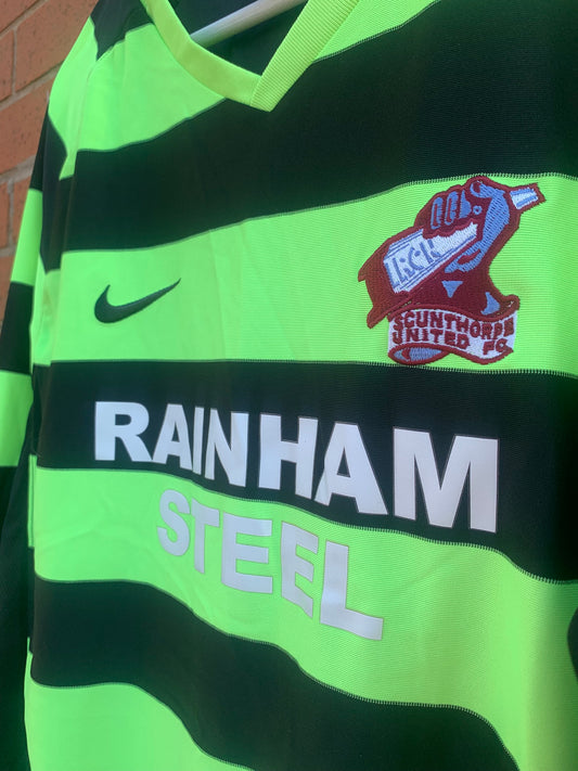 2007 SCUNTHORPE UNITED AWAY SHIRT - LS