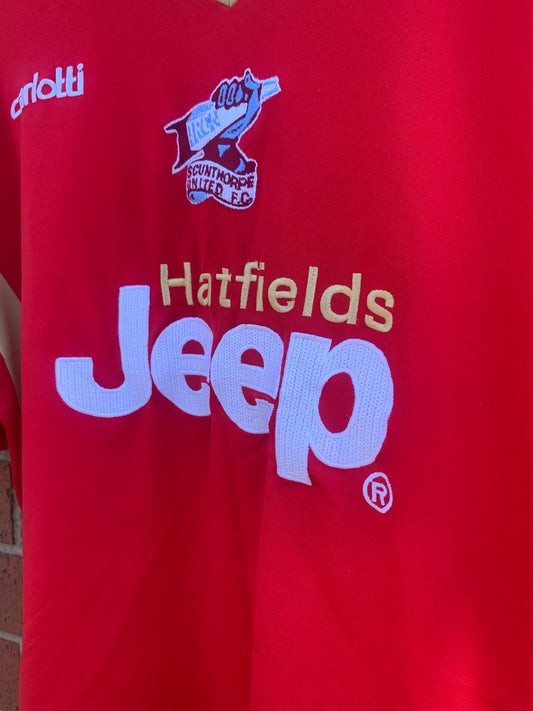 2005 SCUNTHORPE UNITED AWAY SHIRT