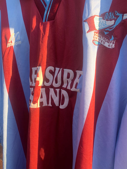 1996 SCUNTHORPE UNITED HOME SHIRT - NO. 6